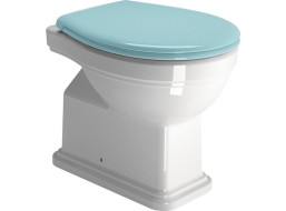 GSI CLASSIC WC misa stojaca, 37x54cm, spodný odpad, biela ExtraGlaze 871011