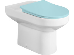 Aqualine VERMET WC kombi misa, zadný/spodný odpad, biela VR038-432