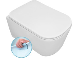 Kerasan TRIBECA závesná WC misa, Rimless, 35x54cm, biela 511401