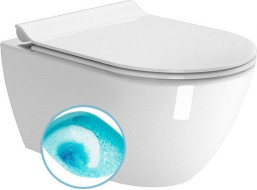 GSI PURA závesná WC misa, Swirlflush, 36x50cm, biela ExtraGlaze 881611