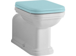 Kerasan WALDORF WC misa stojaca, 37x65cm, spodný/zadný odpad, biela 411601