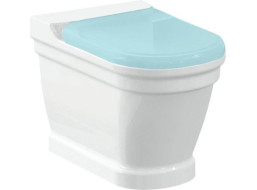 CREAVIT ANTIK WC misa kombi, zadný/spodný odpad, 37x63cm, biela AN360