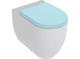 Kerasan FLO WC kombi misa 36x60cm, spodný/zadný odpad, biela 311701