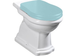 Kerasan RETRO WC kombi misa 38, 5x72cm, spodný odpad, biela 101201
