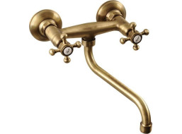 Sapho ANTEA nástenná batéria, bronz 3066