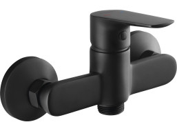 Aqualine LOTTA nástenná drezová batéria 3/4", bez ramienka, čierna mat LT641B