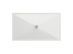 GSI Keramická sprchová vanička, obdĺžnik 140x80x2cm, biela mat 46140809