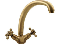 Sapho ANTEA stojanková drezová batéria, výška 265mm, bronz 3116