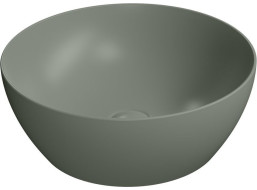 GSI PURA keramické umývadlo na dosku, priemer 42cm, agave mat 885104
