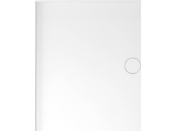 Polysan MIRAI sprchová vanička z liateho mramoru, obdĺžnik 120x80x1,8cm, ľavá, biela 73177
