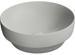 GSI PURA keramické umývadlo na dosku, priemer 40cm, cenere mat 884617