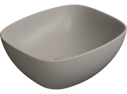 GSI NUBES keramické umývadlo na dosku 40x35cm, tortora mat 978505