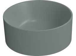 GSI KUBE X keramické umývadlo na dosku, priemer 32cm, agave mat 943504