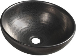Sapho ATTILA keramické umývadlo, priemer 43cm, metalická meď DK010