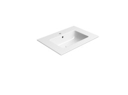 GSI PURA keramické umývadlo Slim 62x46cm, biela ExtraGlaze 8884111