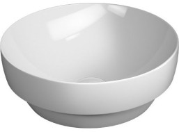 GSI PURA keramické umývadlo na dosku, priemer 40cm, biela ExtraGlaze 884611