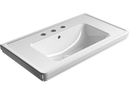 GSI CLASSIC keramické umývadlo 90x50cm, 3 otvory, biela ExtraGlaze 8788311