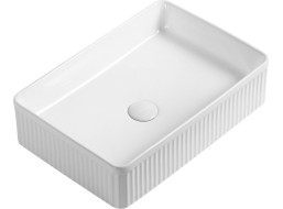 Sapho PICOBELLO keramické umývadlo na dosku 50x34cm, biela AR485