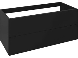 Sapho TREOS umývadlová skrinka 110x53x50,5cm, čierna mat TS110-3535