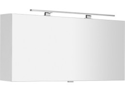 Sapho CLOE galerka s LED osvetlením 120x50x18cm, biela CE120-0030