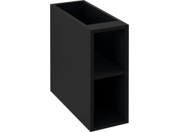Sapho TREOS skrinka spodná policová 20x53x50, 5cm, čierna mat TS020-3535