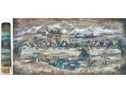 Norimpex Diamantové maľovanie Posledná večera 80x40 cm