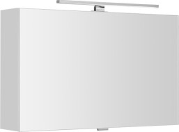 Sapho CLOE galerka s LED osvetlením 80x50x18cm, biela CE080-0030