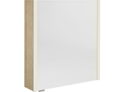 Sapho ALIX galerka s LED osvetlením 66x70x17,5 cm, ľavá/pravá, brest bardini AX166-0013