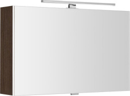 Sapho CLOE galerka s LED osvetlením 80x50x18cm, borovica rustik CE080-0016