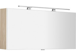 Sapho CLOE galerka s LED osvetlením 120x50x18cm, brest bardini CE120-0013