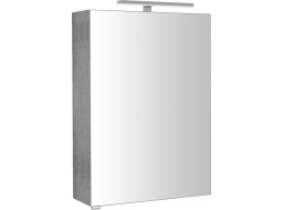 Sapho RIWA galerka s LED osvetlením, 50x70x17cm, dub strieborný RIW050-0011