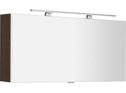 Sapho CLOE galerka s LED osvetlením 120x50x18cm, borovica rustik CE120-0016