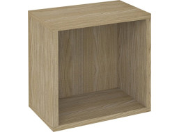 Sapho ESPACE otvorená policová skrinka 35x35x22cm, brest bardini ESC150-1313