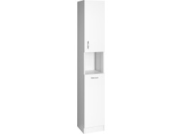 Aqualine SIMPLEX ECO vysoká skrinka s košom 30x180x30cm SIME310
