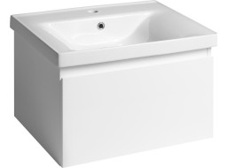 Aqualine ALTAIR umývadlová skrinka 57x35x45cm, biela AI263