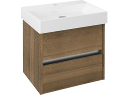 Sapho NIRONA umývadlová skrinka 57x51, 5x43 cm, dub Sherwood NR060-1515