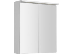 Aqualine KAWA STRIP galerka s LED osvetlením 60x70x22cm, biela WGL60S