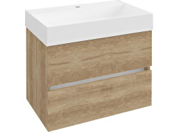 Sapho ODETTA umývadlová skrinka 67x50x43, 5cm, dub alabama DT070-2222