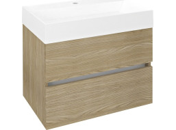 Sapho ODETTA umývadlová skrinka 67x50x43,5cm, brest bardini DT070-1313