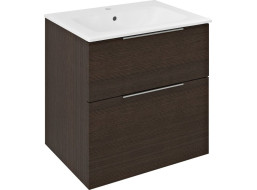 Sapho CIRASA umývadlová skrinka 59, 2x64x46cm, borovica rustik CR601-1616