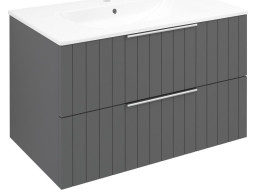 Sapho CIRASA umývadlová skrinka 79, 8x52x46cm, carina strip CR801-4141S
