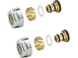 Sapho Zverné šróbenie pre Alupex 16mm, chróm CP6020
