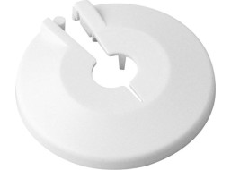 Bonomini Krycia rozeta na potrubie k radiátorom, priemer 16 mm, ABS/biela 9930DN16B0