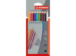 STABILO Aquacolor pastelky 12 ks
