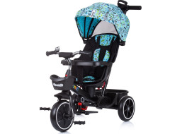 CHIPOLINO Trojkolka so strieškou Smart 2v1 Blue