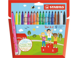 STABILO Trio AZ 18 popisovačov