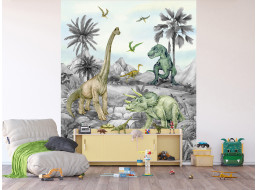 Detská fototapeta - DINO 1 - 225x270 cm