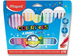 MAPED Fixy Color&#39;Peps Long Life 18 ks