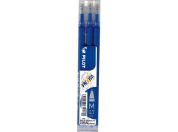 Náhradné náplne Pilot Frixion 0,7 mm - modré (3 ks)