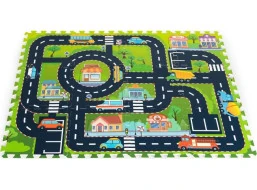 ECOTOYS Penové puzzle Mestečko